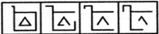 Choose the set of figures which follows the given rule.